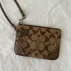 Coach wristlet